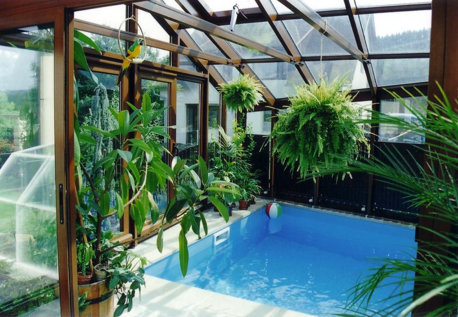 Zimní zahrady nad bazény - reference 904