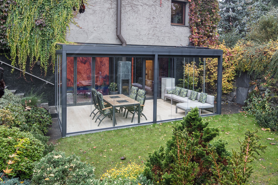 Zimní zahrada jako součást obývacího prostoru – Profiltechnik